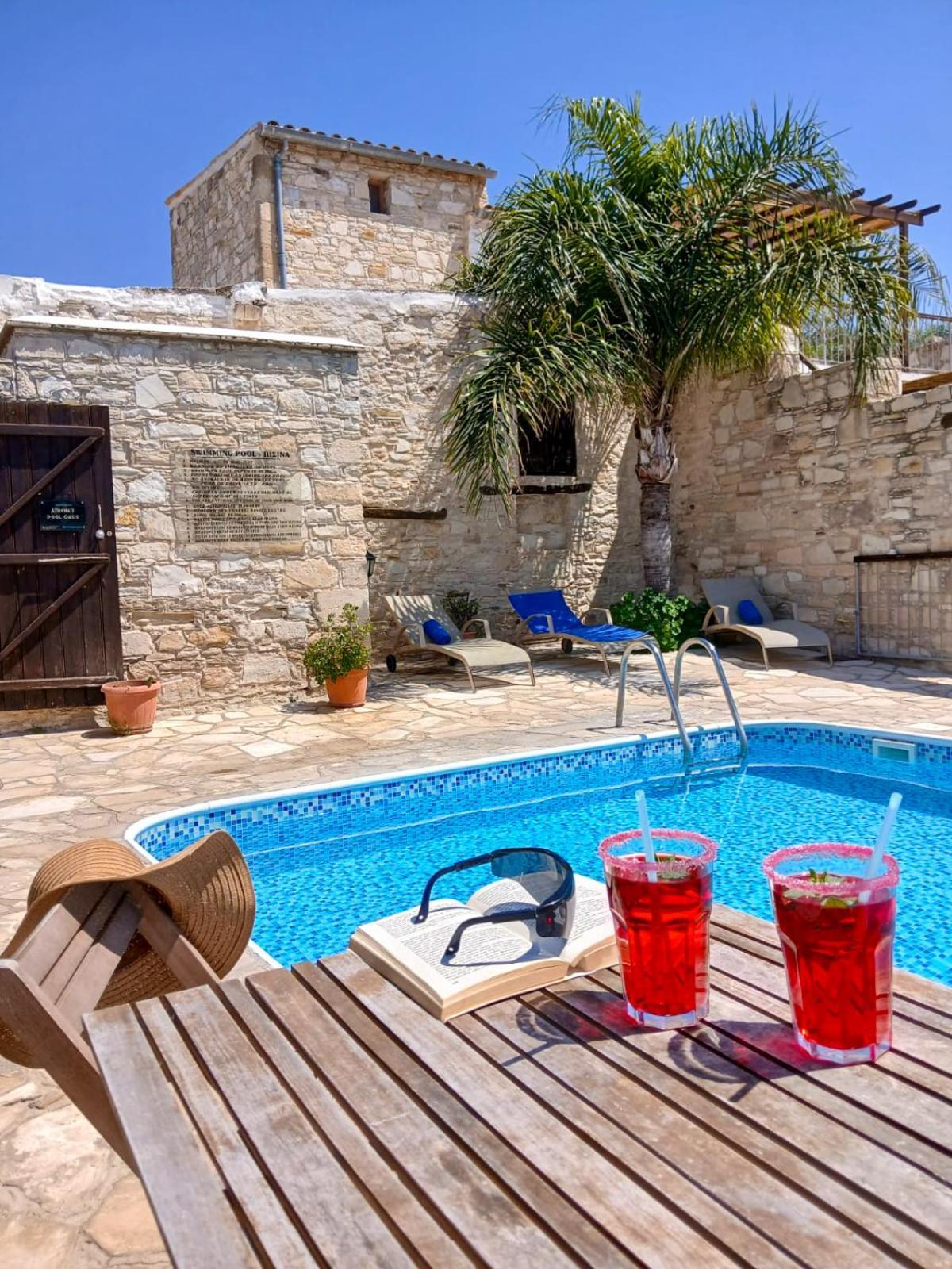 Skarinou Athena'S Pool Oasis 아파트 외부 사진