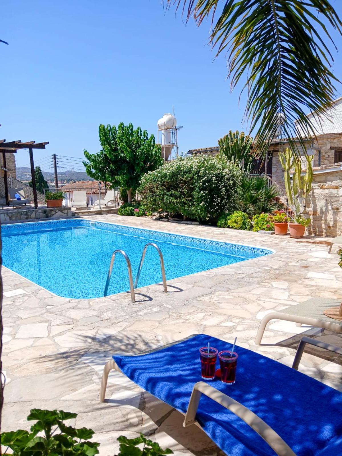 Skarinou Athena'S Pool Oasis 아파트 외부 사진
